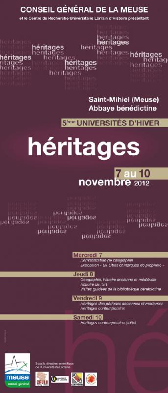 affiche universités d'hiver 2012