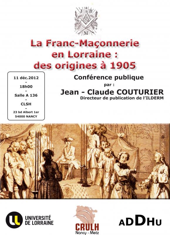 affiche franc-maçonnerie