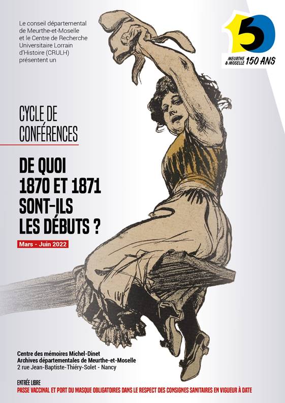 affiche conférence 1870 et 1871