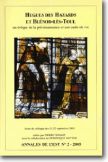 Couverture Hugues des Hazards et Blénod-lès-Toul : un évêque de la pré-renaissance et son cadre de vie