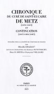 couverture Chronique du curé de Metz