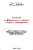 Couverture "Solidarités en Afrique"