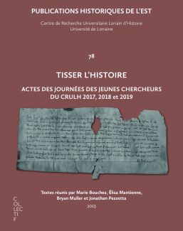 couverture Tisser l'histoire