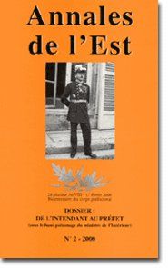 Couverture De l'intendant au préfet