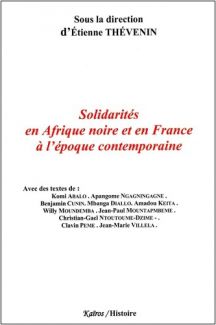 Couverture "Solidarités en Afrique"