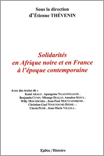 Couverture "Solidarités en Afrique"