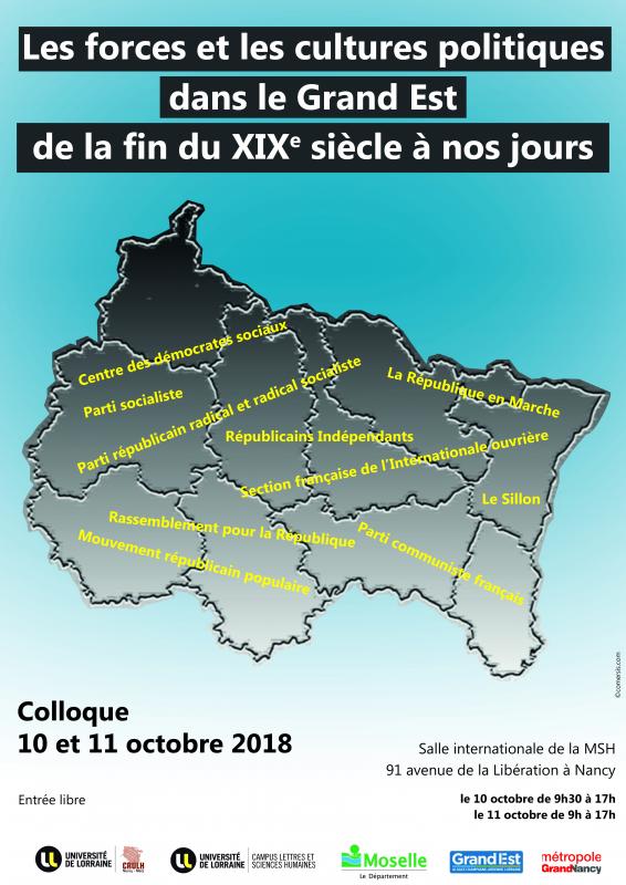 Affiche forces politiques
