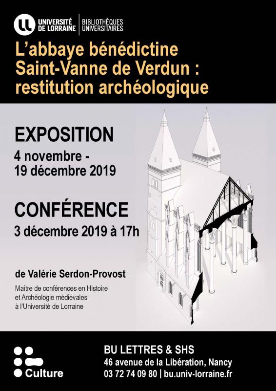 affiche abbaye bénédictine