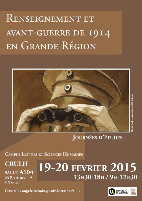 Affiche renseignement