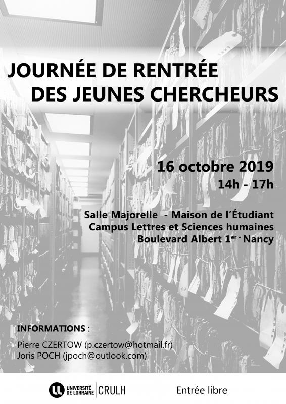 Affiche journée CJCC 2019