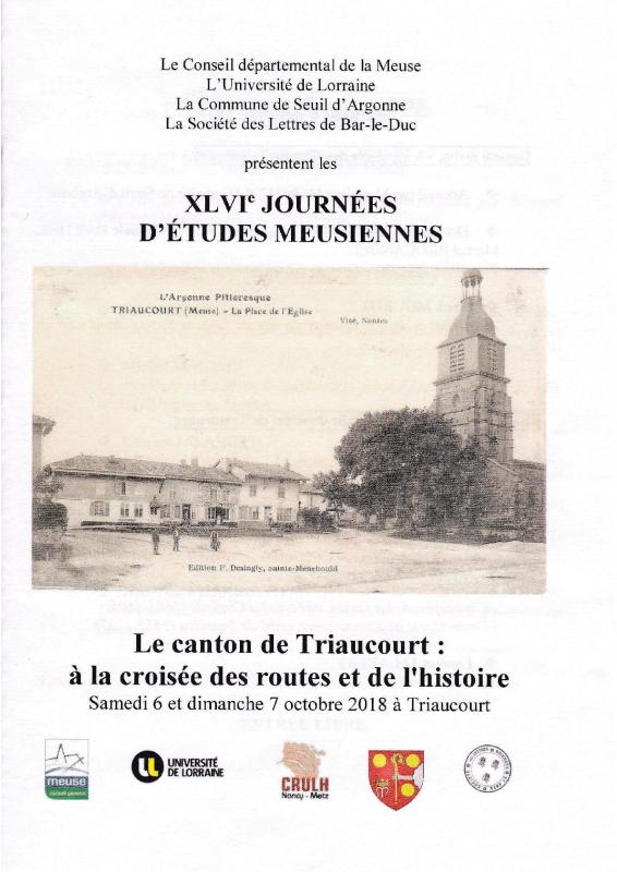 affiche journées meusiennes 2018