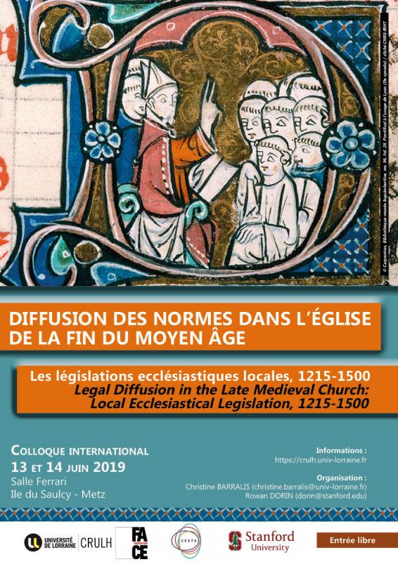 Affiche Diffusion des normes dans l'Eglise