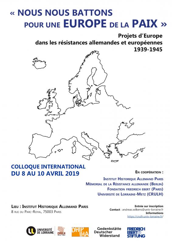 Affiche Europe de la paix