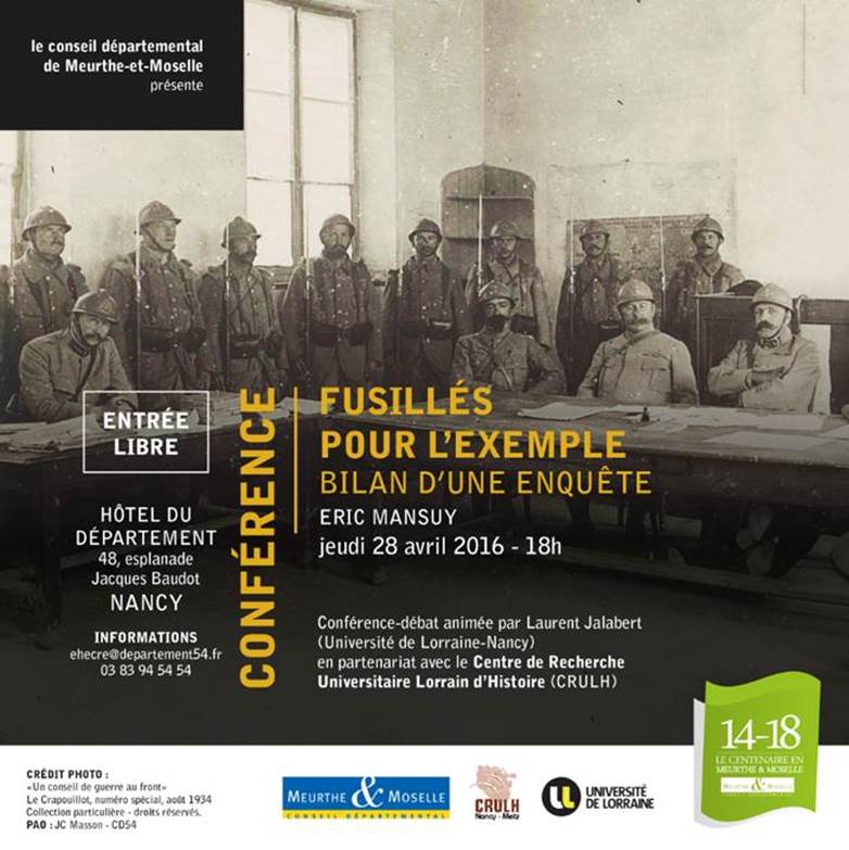 affiche fusillés