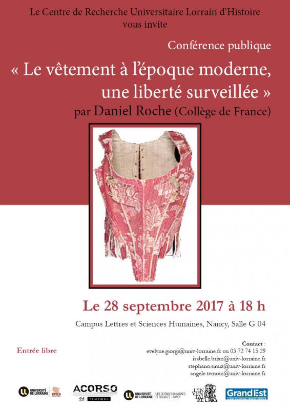 affiche vêtement