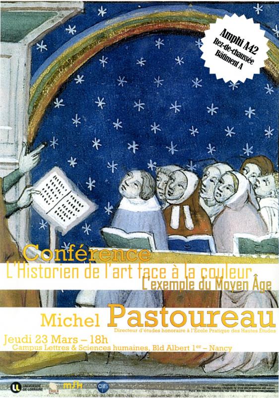 affiche historien et couleur