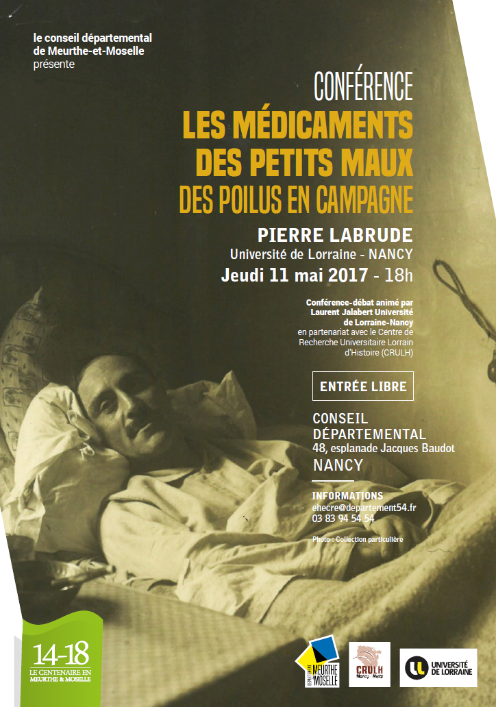 affiche médicaments des poilus