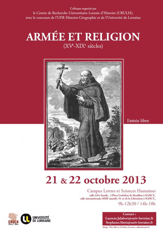 affiche armée et religion