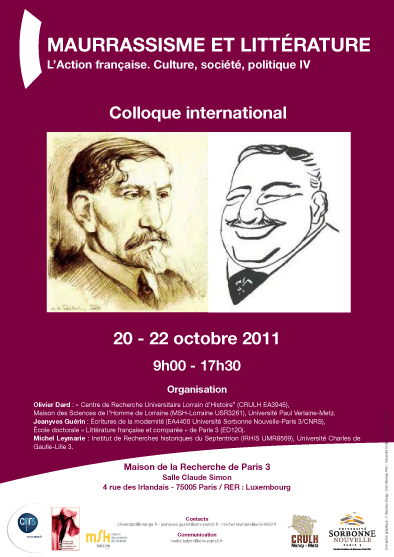 affiche Charles Maurras