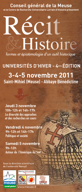 affiche universités d'hiver 2011