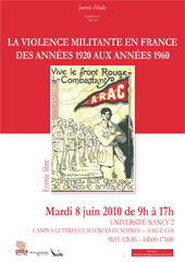 affiche violence