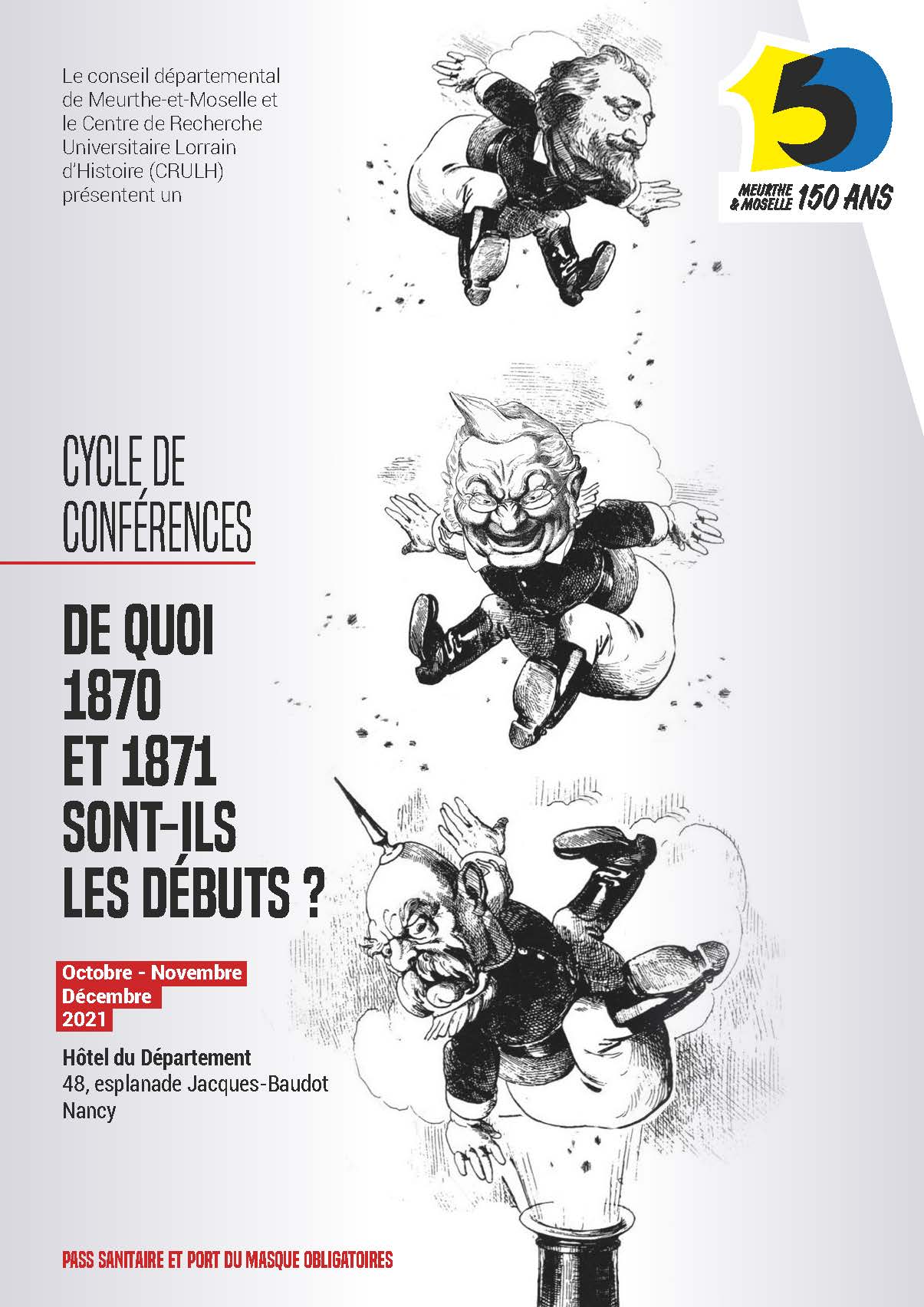 affiche conférences 1870