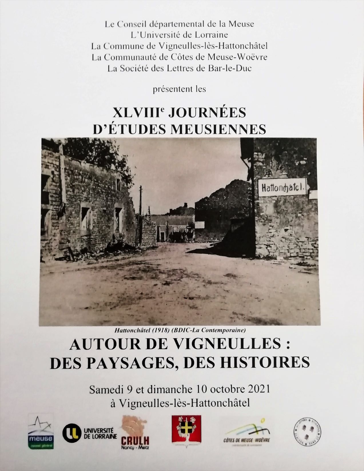 affiche journées meusiennes