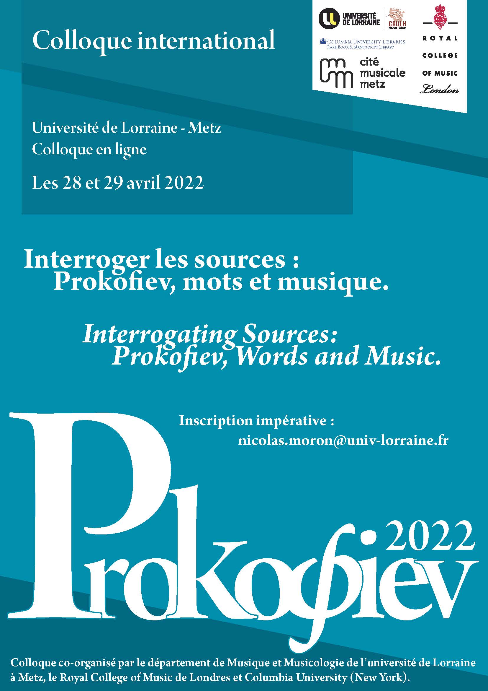 affiche Prokofiev