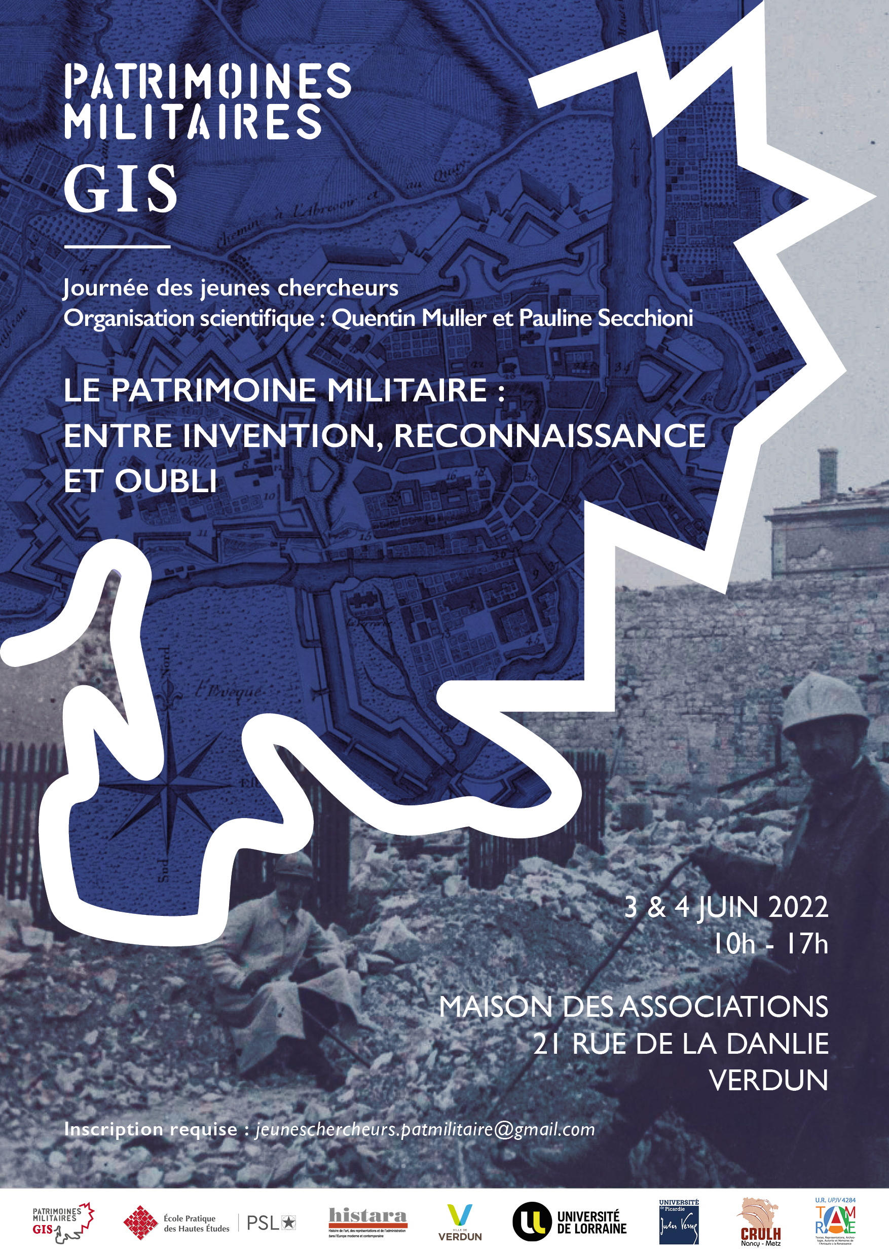 affiche GIS Patrimoines militaires