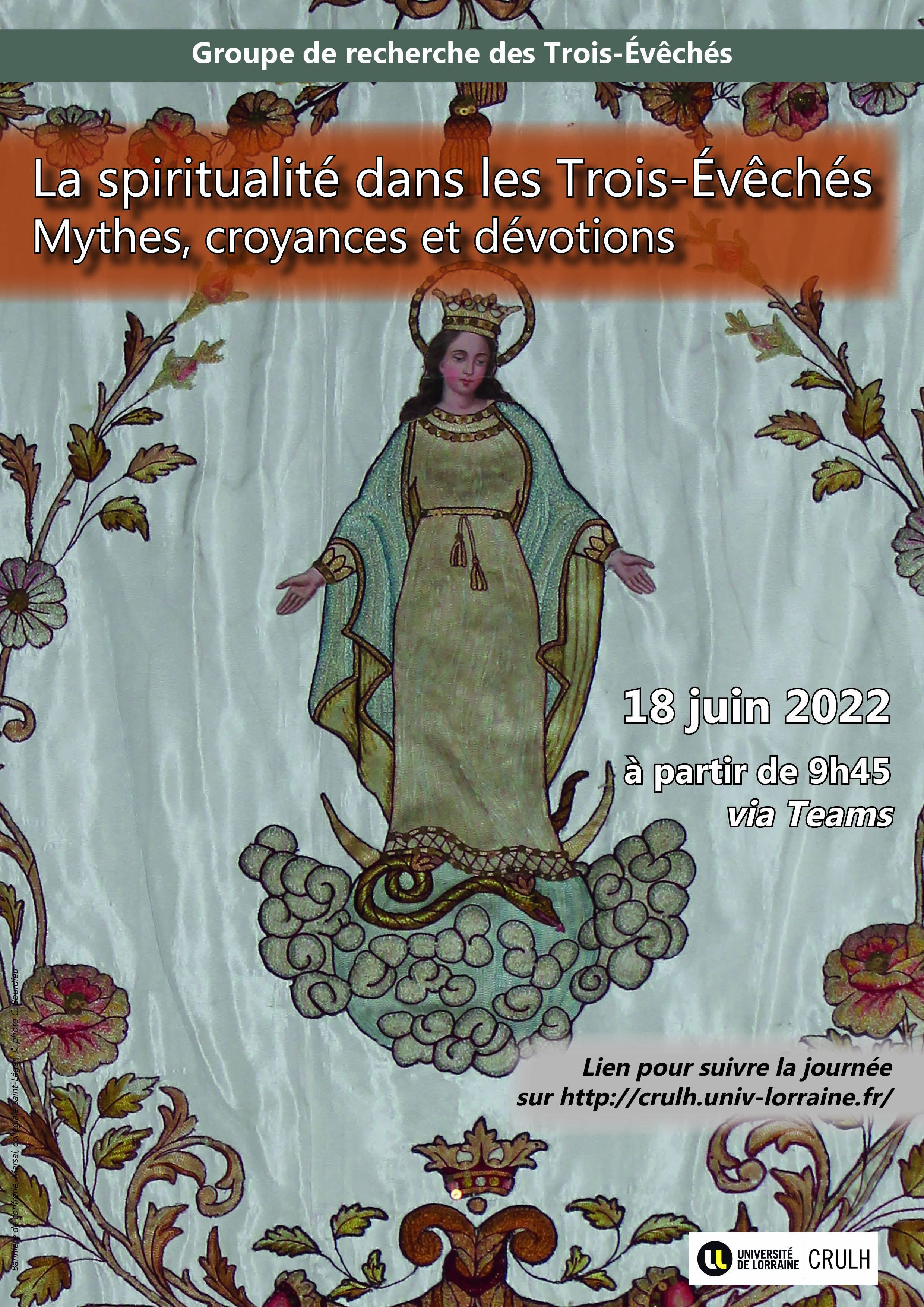 affiche spiritualité dans les Trois évêchés