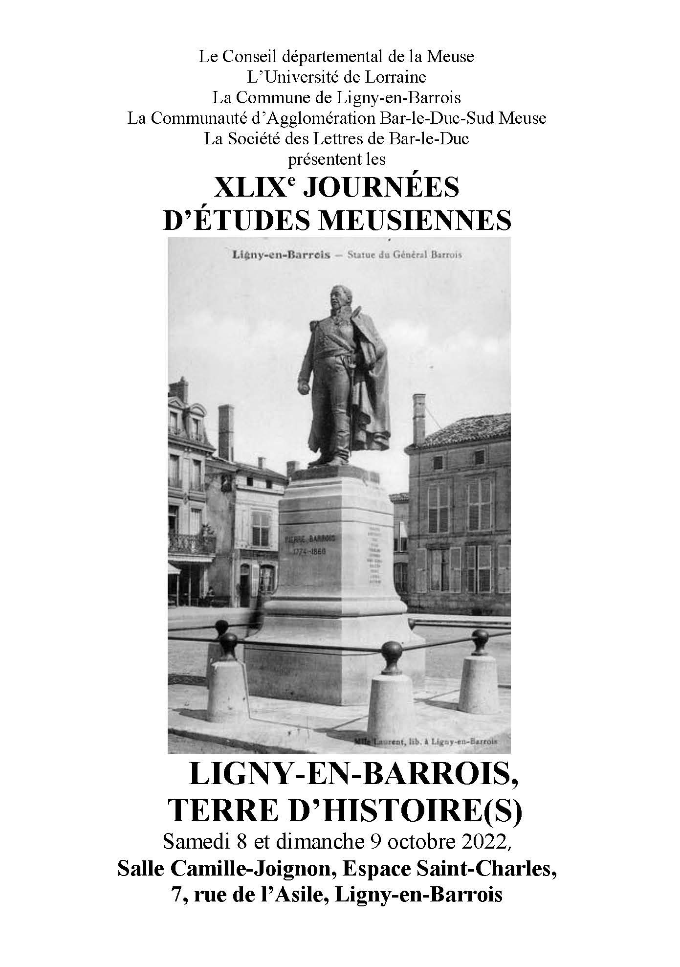 affiche journées meusiennes