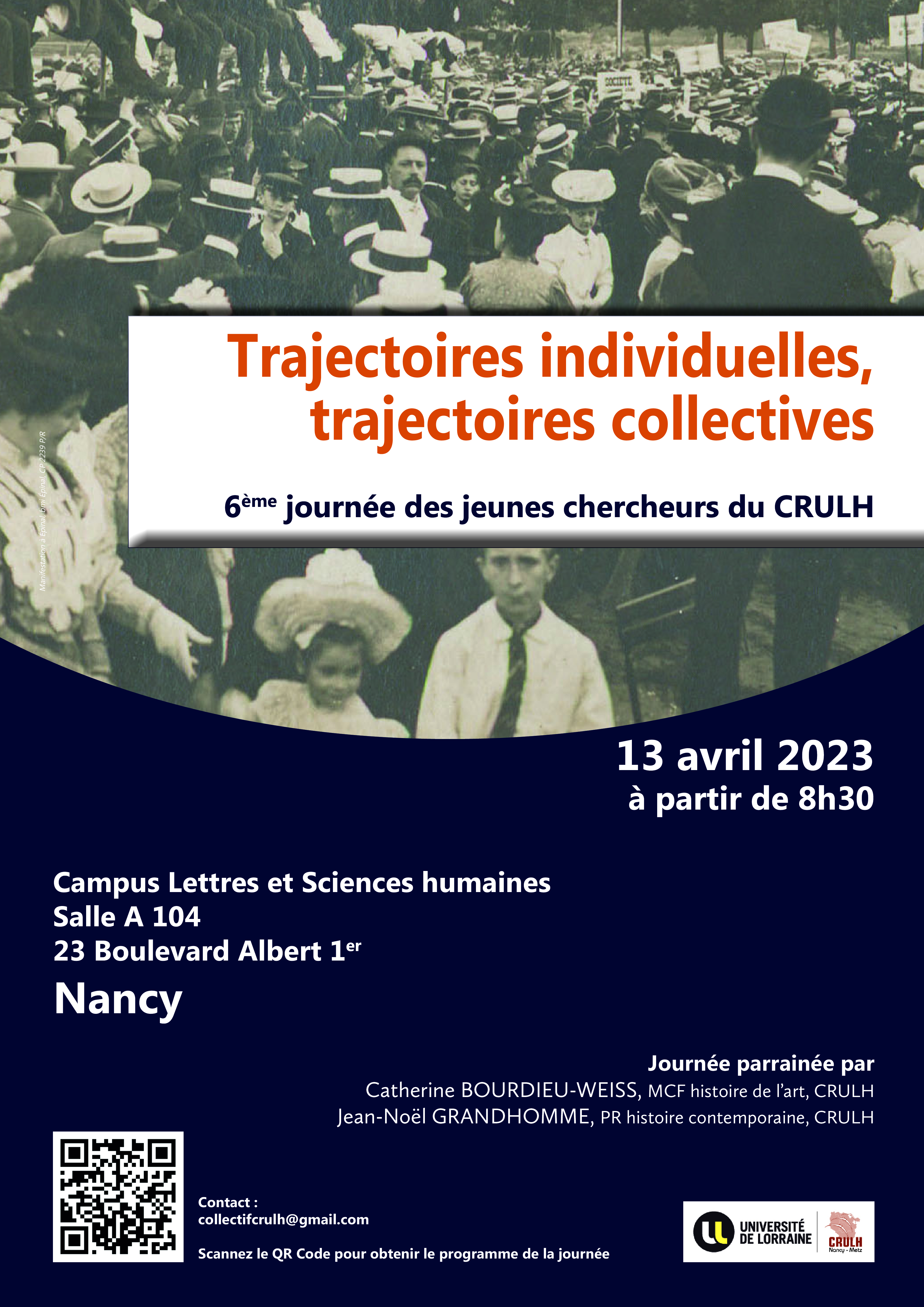 affiche journée des jeunes chercheurs