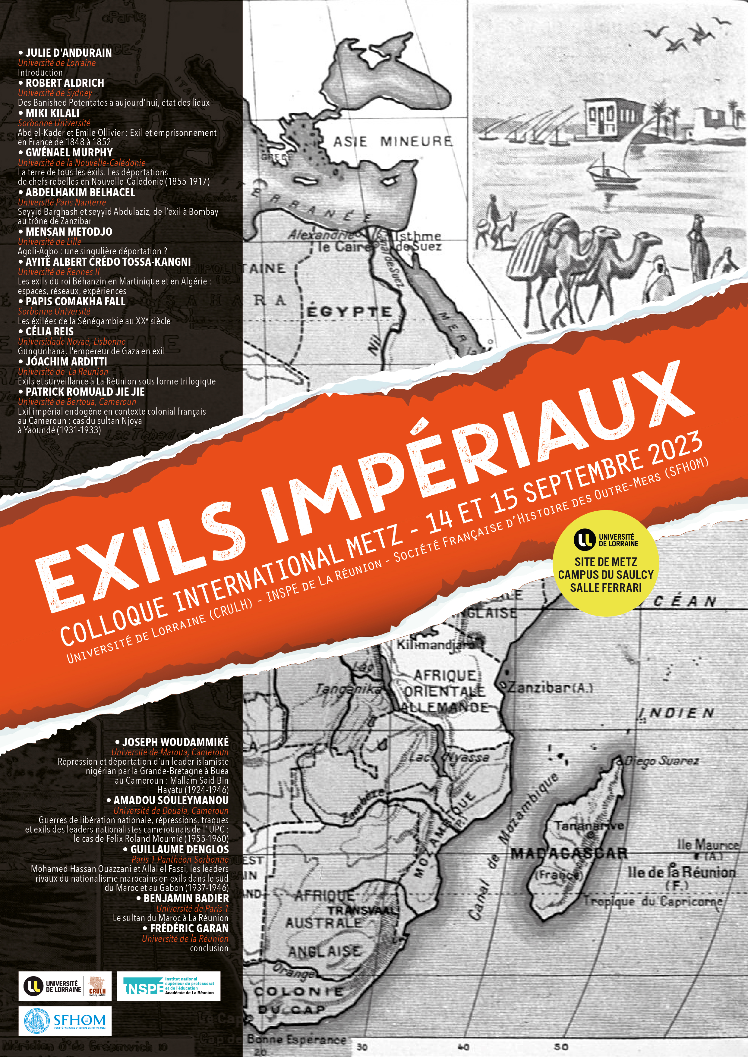 affiche exils impériaux