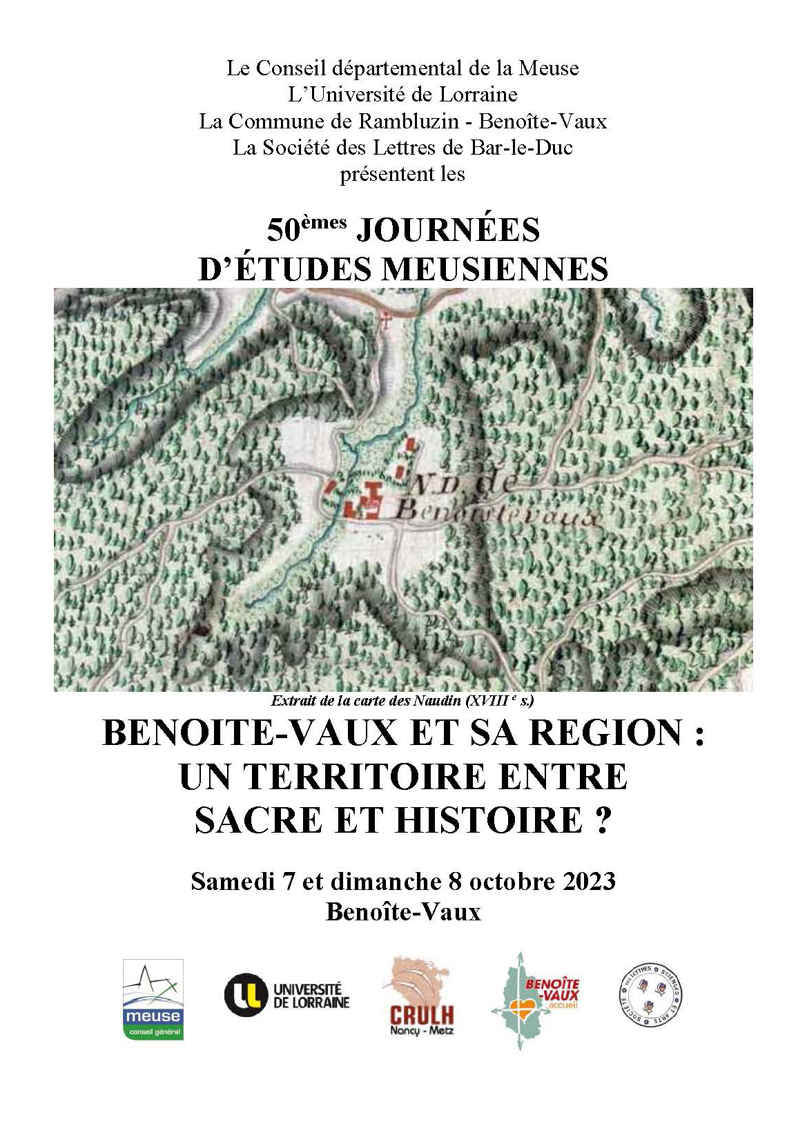 affiche journées meusiennes