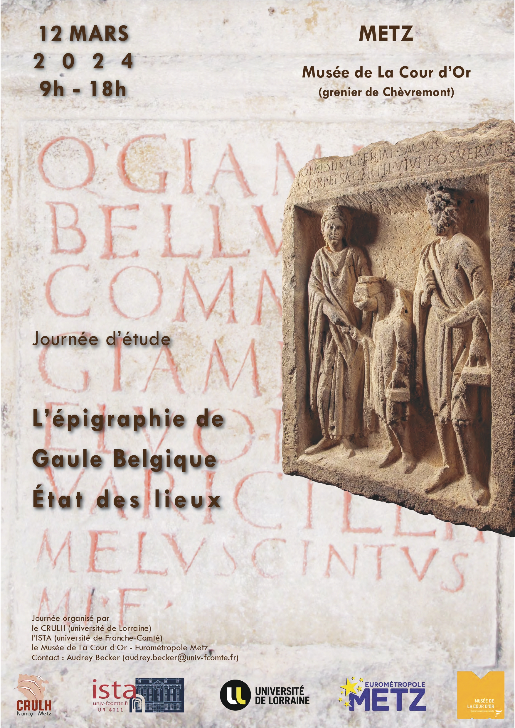 affiche Gaule Belgique