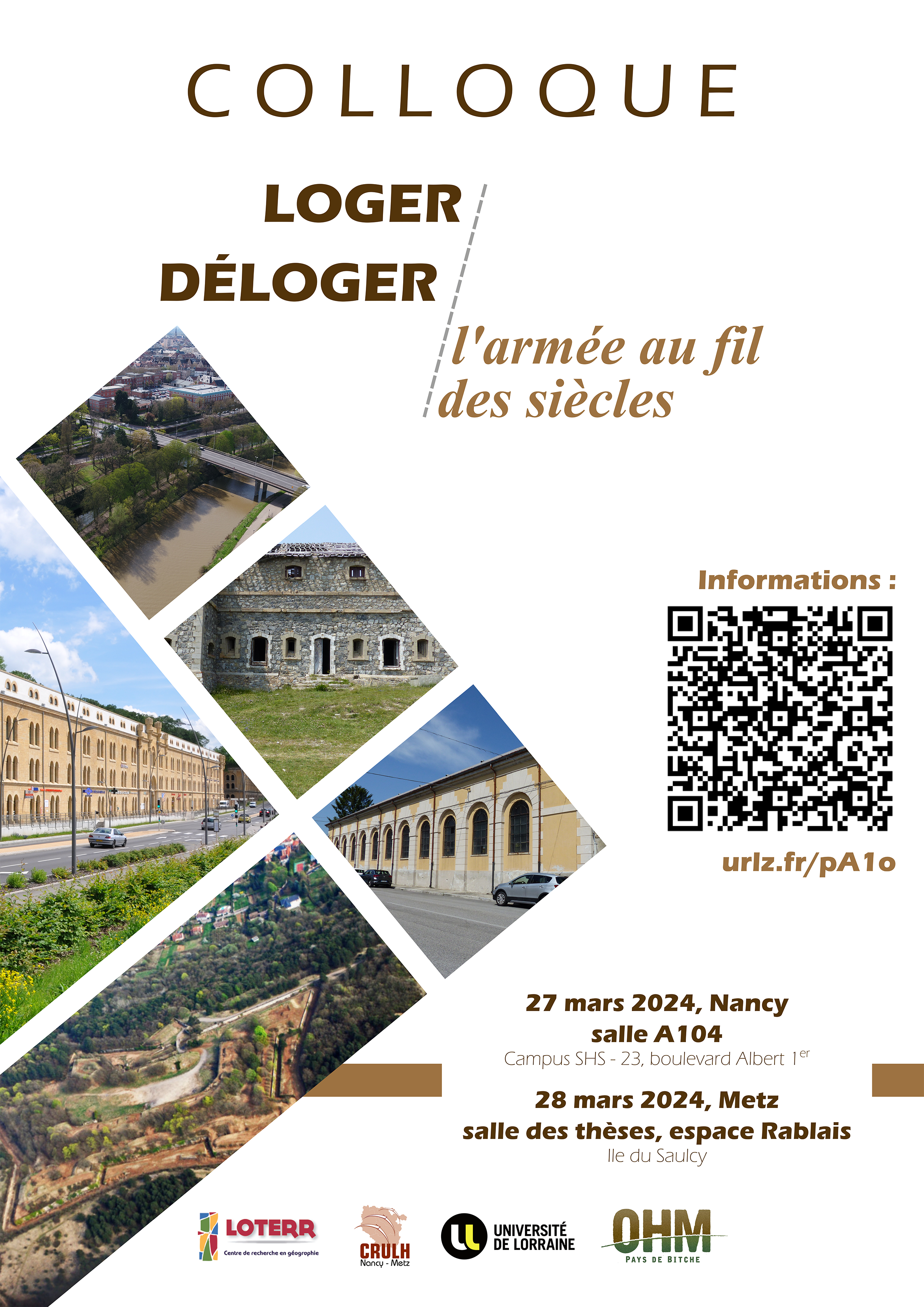 affiche loger et déloger l'armée